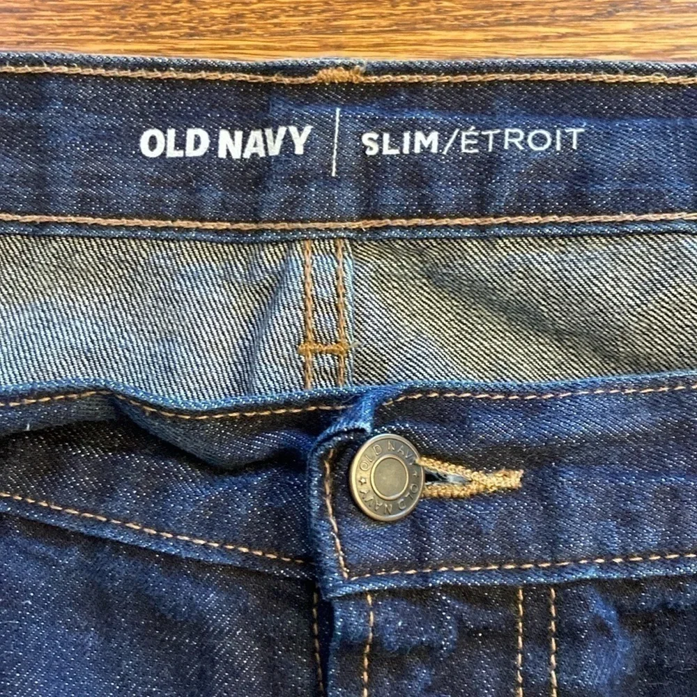Men’s Old Navy Slim Jeans- Size 40x32 - Picture 2 of 5
